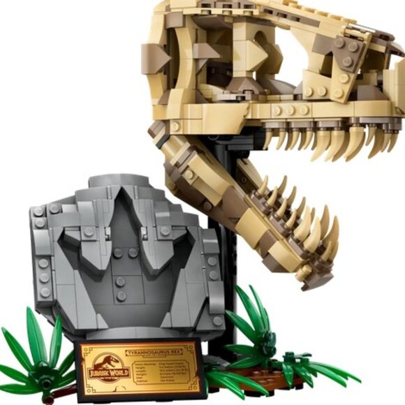 New Sealed Lego Jurassic World Dinosaur Fossils: T Rex Skull 76964 Retiring Set - Picture 2 of 6